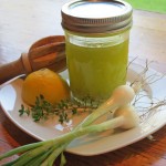 Homemade Lemon-Thyme Vinaigrette