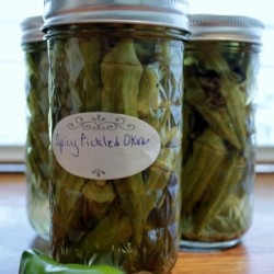 Spicy Pickled Okra