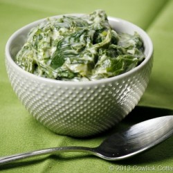 Comfort from the Winter Garden: Creamed Kale