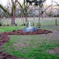 Cow Trough Fountain, Carolyn Binder, www.cowlickcottagefarm.com