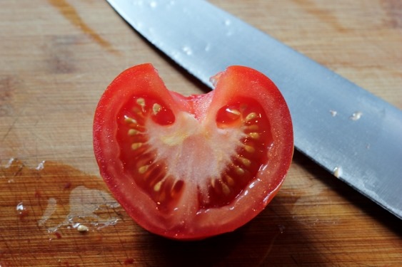 Fresh tomatoes for Smokey Bloody Marys