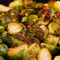 Roasted Brussels Sprouts with Pancetta and Anchovy Butter Sauce (Trust Me!)