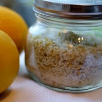 Quick and Easy Meyer Lemon Finishing Salt