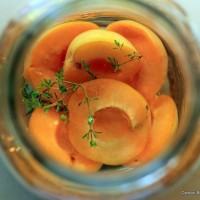 Delightful Apricot Jam and Apricot-Thyme Infused Gin